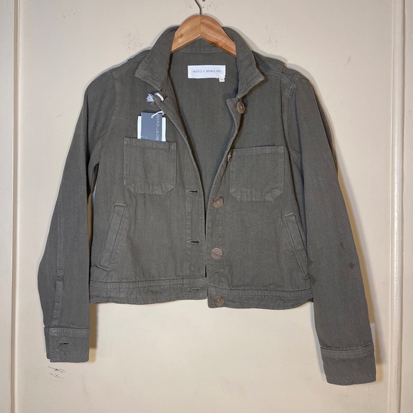 Women's Olive Jacket - Picture 3 of 11